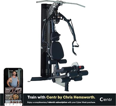 Inspire Fitness Full Body Home Gym System - Multifunctional Cable Machine with Accessories - Workout Weight Machine for Strength Training - Exercise & Fitness Equipment