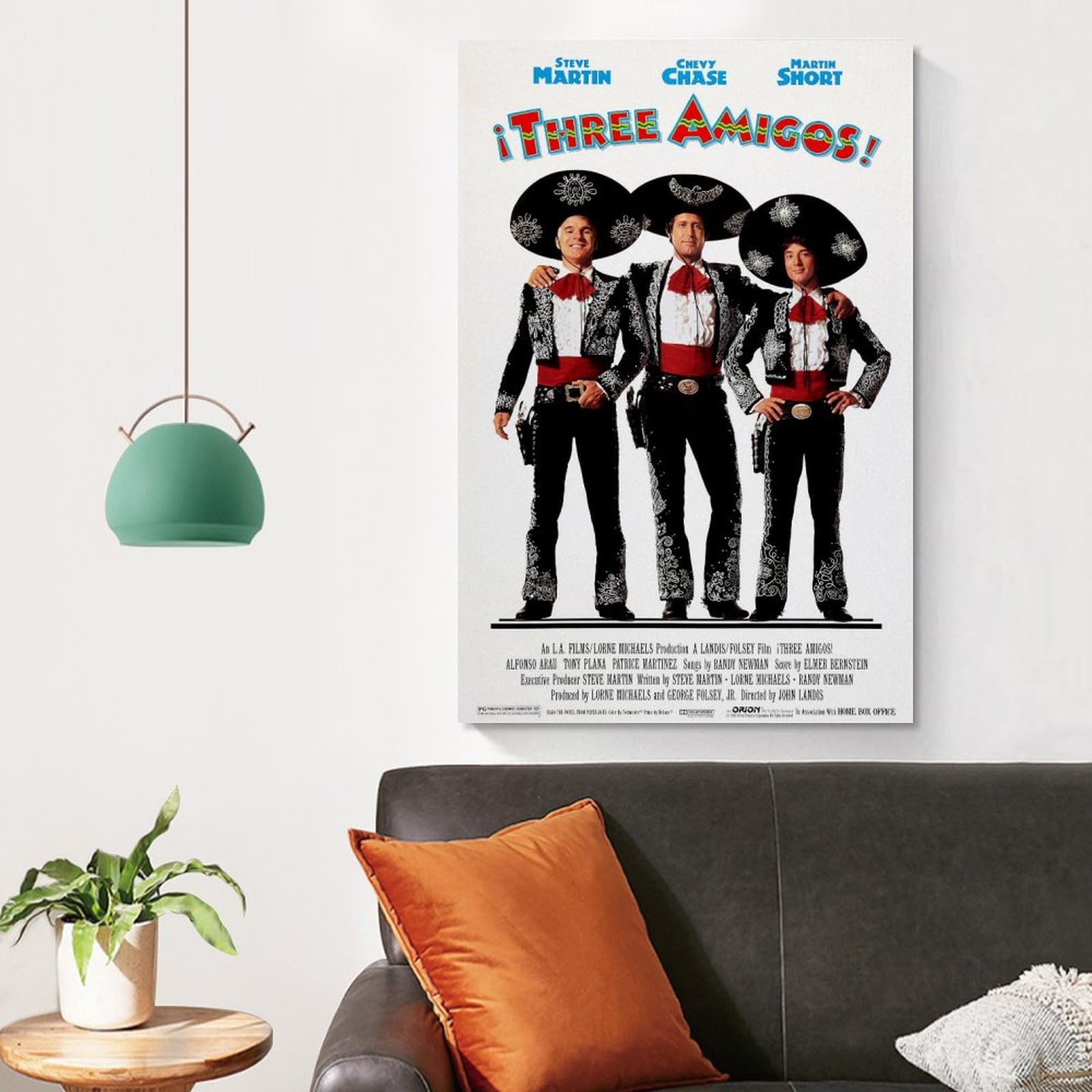 Amazon.com: Three Amigos Movie Poster Canvas Art Posters for Room