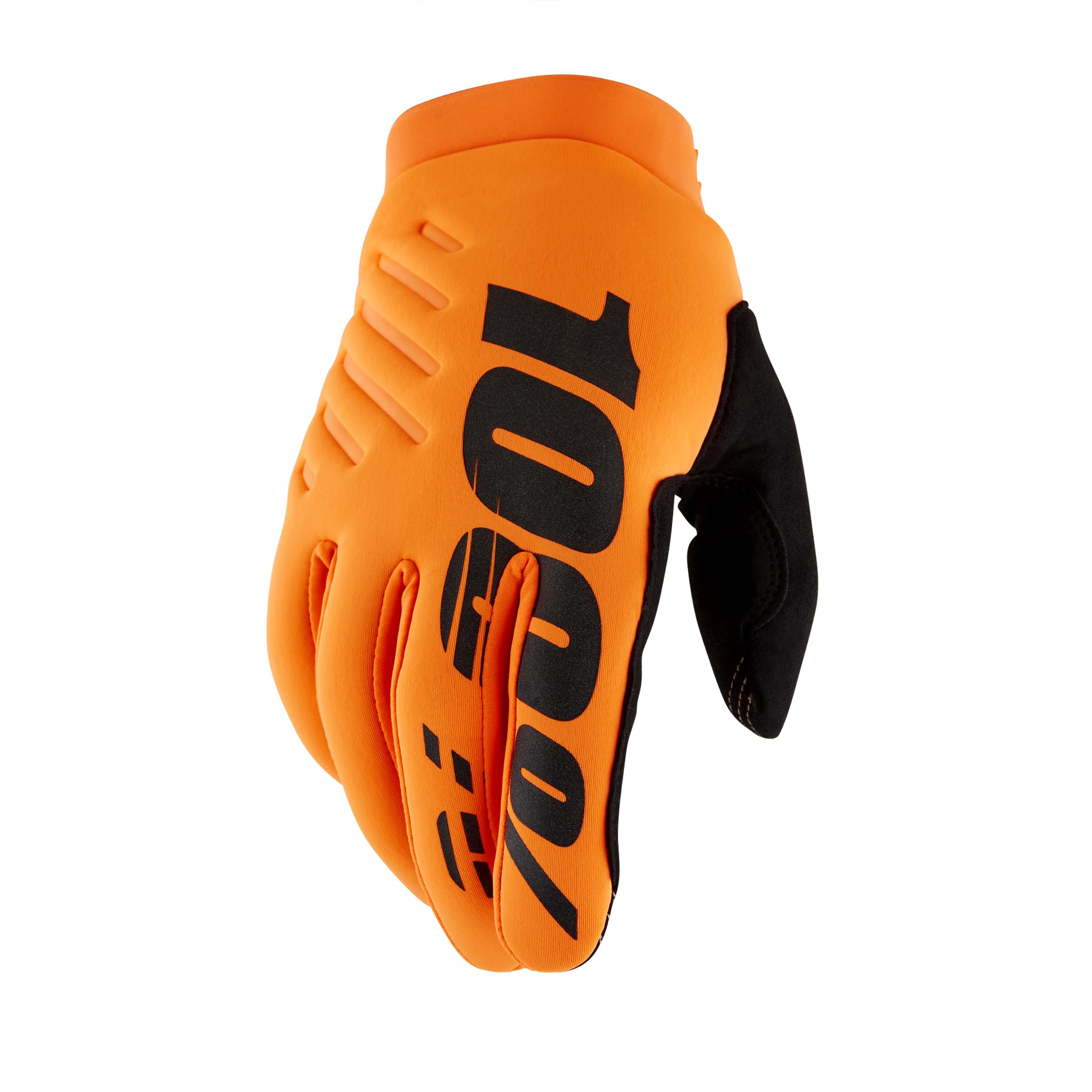 100% Brisker Gants de Protection pour Enfant Noir/Gris