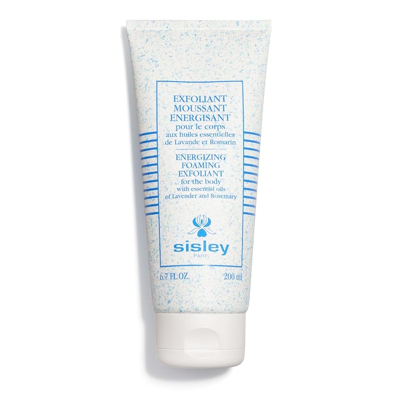 Esfoliante Espumante Corporal Sisley Paris com Óleos Essenciais de Lavanda e Alecrim – 200 mL