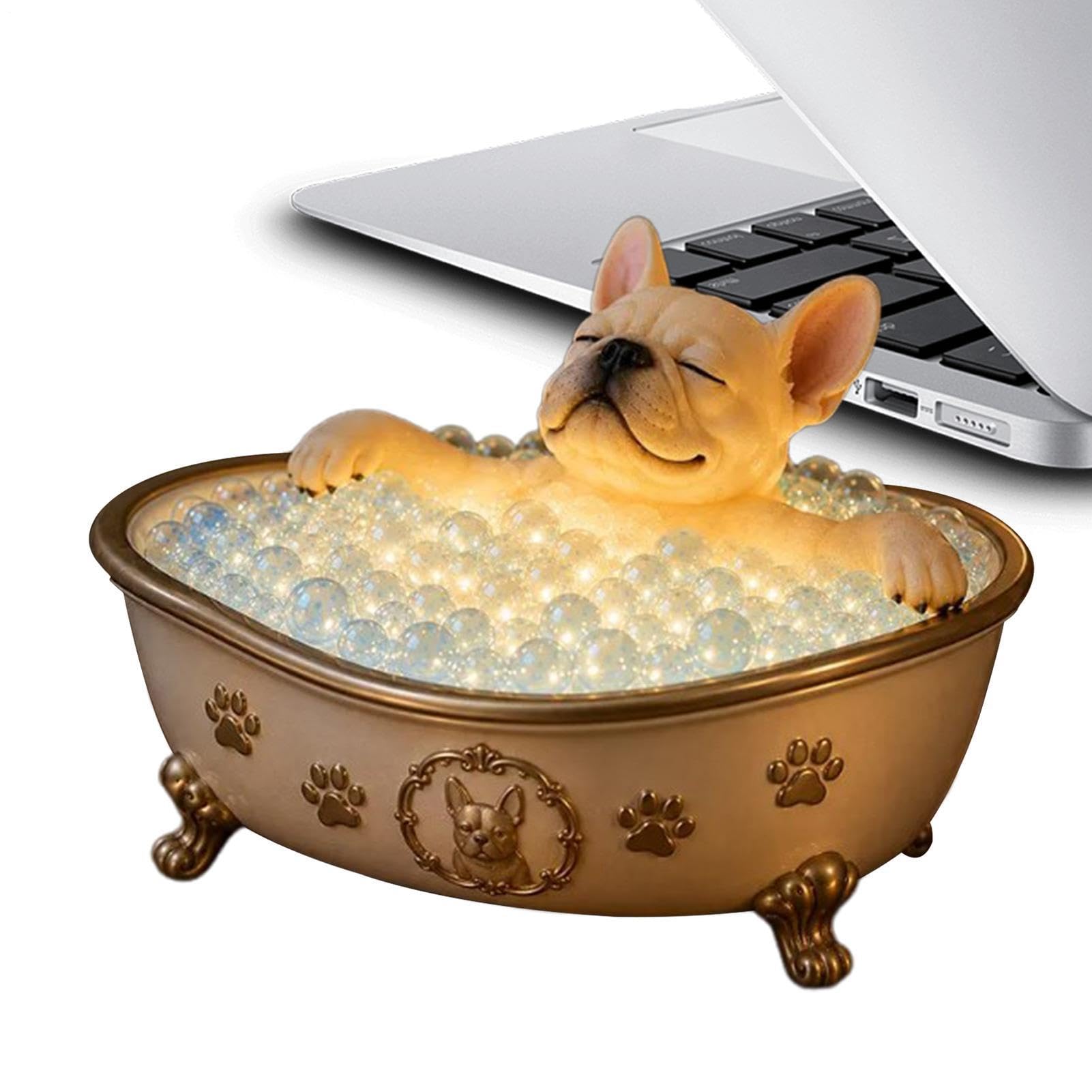 Statues d'animaux pour la maison en résine haut de gamme | Sculpture lumineuse design
