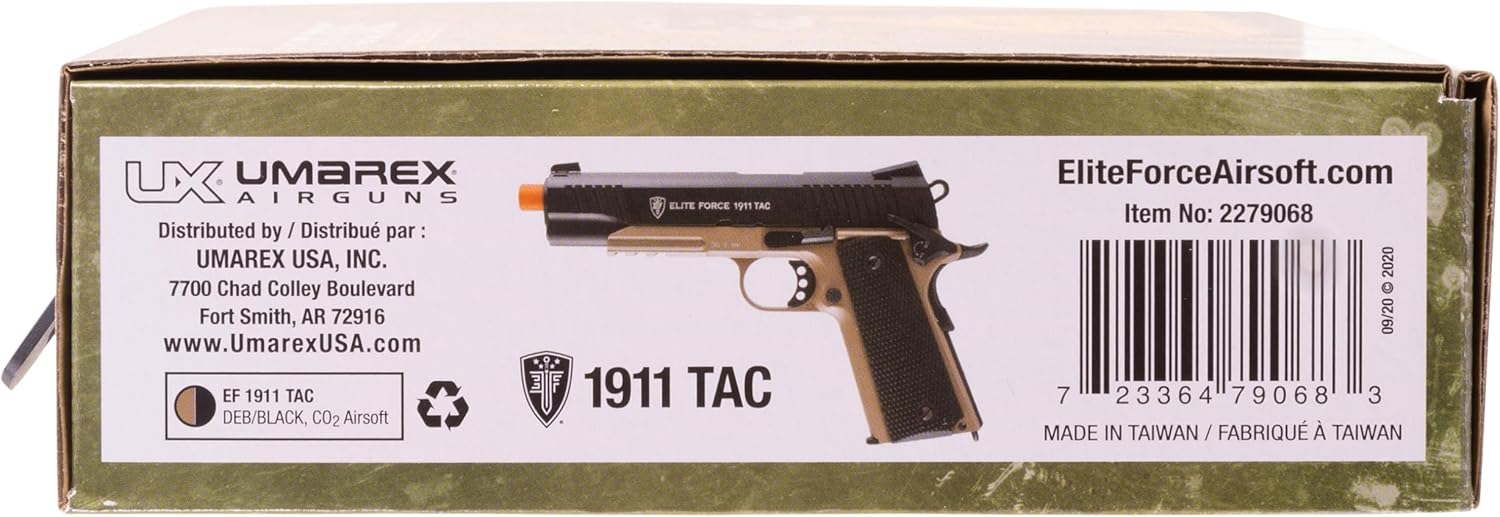 Elite Force 1911 Blowback 6mm BB Pistol Airsoft Gun