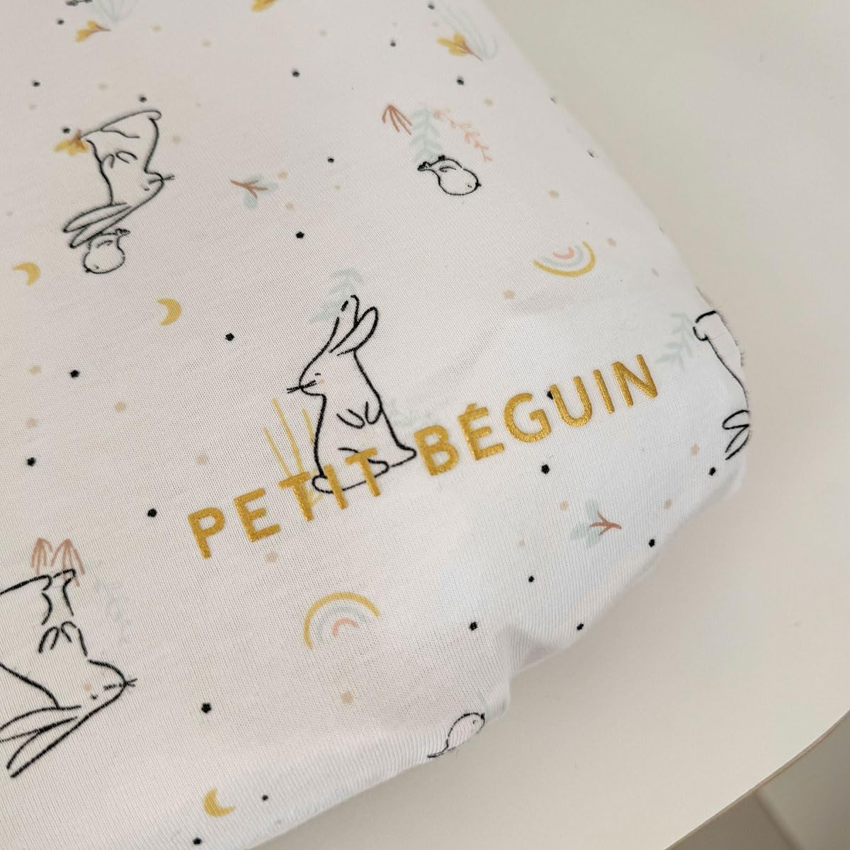 Petit Béguin - Lot de 3 Housses de Matelas à Langer Hello Baby