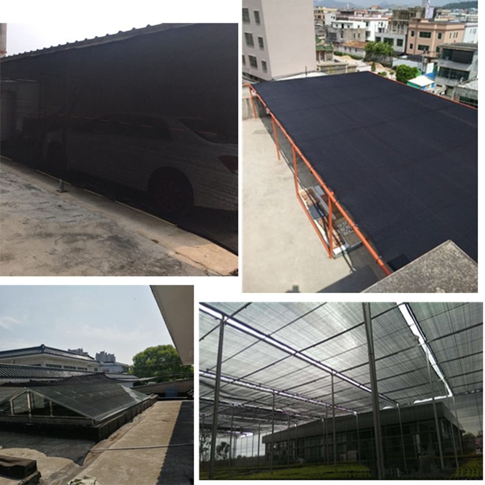 Phiowocx Sonnenschutznetz Für Garten & Terrasse – 90% Schatten, 3x6 M, UV-beständig, Mit Ösen & Befestigung