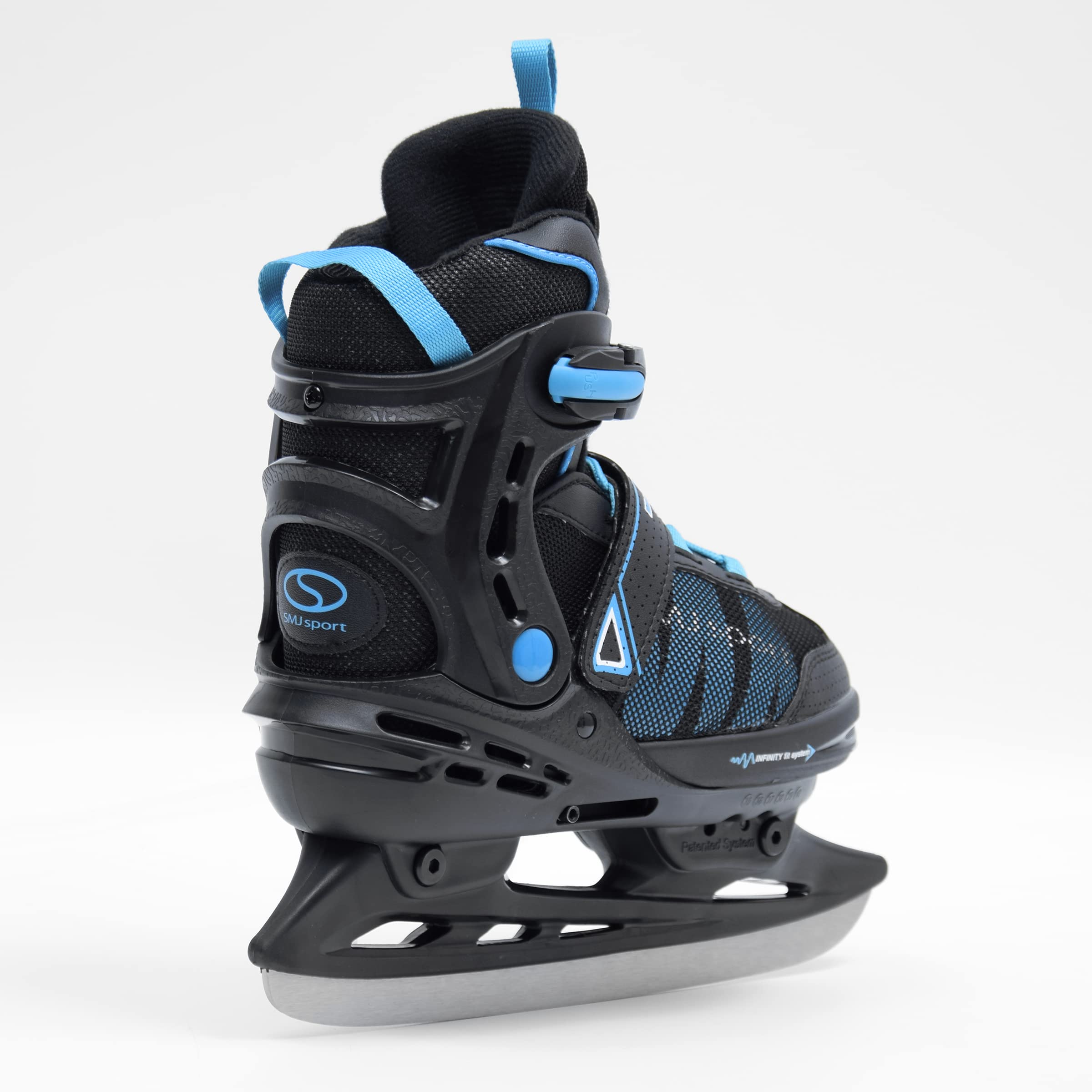 Patins à Glace RX22 Unisexes pour Jeunes Noir 29-34