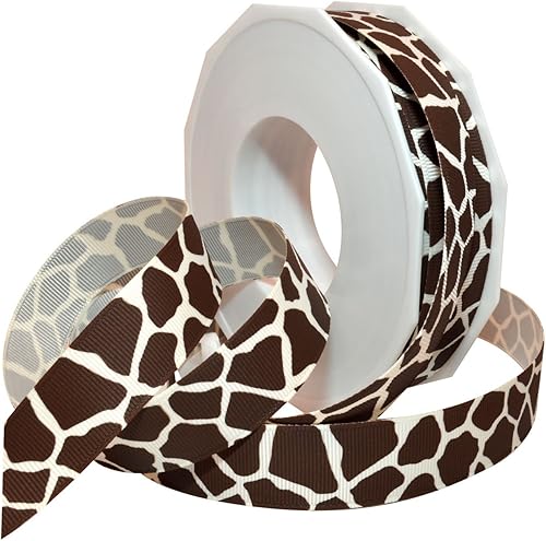 Miniatura 5 de Morex Ribbon Cinta de grogrén de jirafa, 78 pulgadas por 20 yardas, rosa