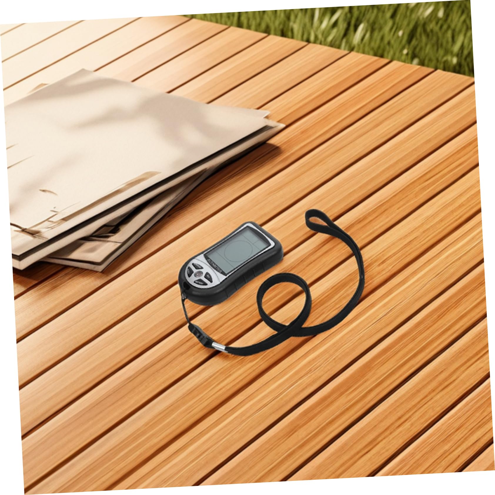 POPETPOP Misuratore Digitale Portatile Strumento Elettronico Di Orientamento e Pressione Per Campeggio Escursione Auto Esterno Pesca Temperatura Vento Dispositivo Misuratore Meteorologico