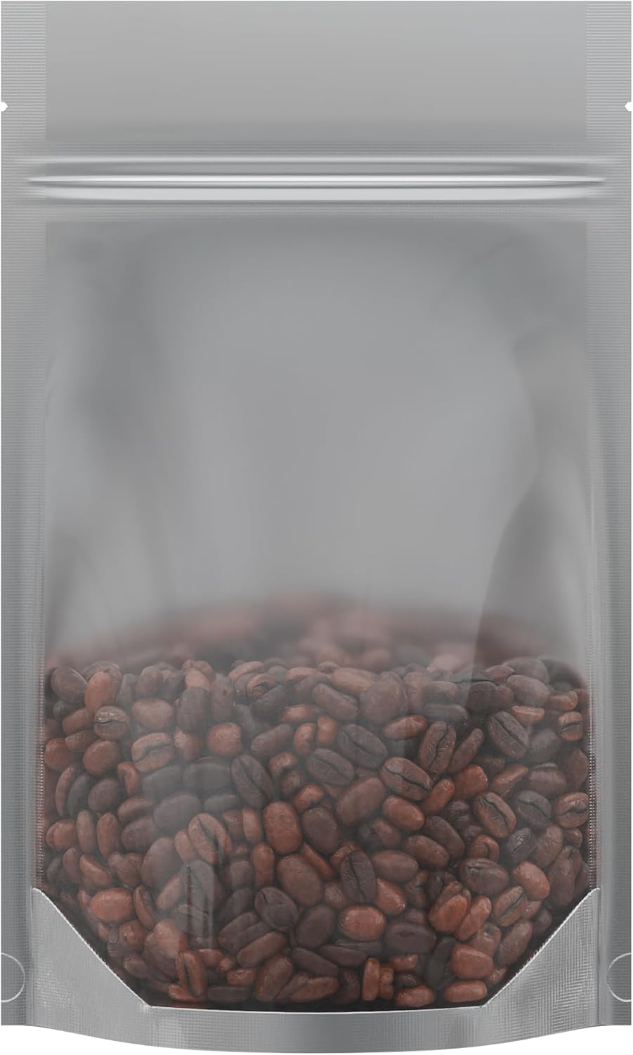 Mylar Style Barrier Bags – Zipper w/Heat Seal – 1000 Bags (Gloss Black/Clear, 1/4 Ounce - 4?x6.5?x1.78?)