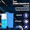 Sounce Electronic Screen Cleaning Kit 2 in 1 LCD LED Screen Wipes, 120ml Spray Screen Cleaner with Microfiber Cloth for Earbuds, Mobile Phones, TV, Monitors Laptop Cleaning Kit, Gadget Cleaner Kit gallery image