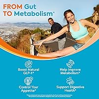 Vista 4 de Akkermansia Probiotic GLP-1, 1 Billion TFU, Akkermansia Muciniphila with Prebiotic Inulin, for Men & Women, Vegan, Non-GMO, 30 Caps