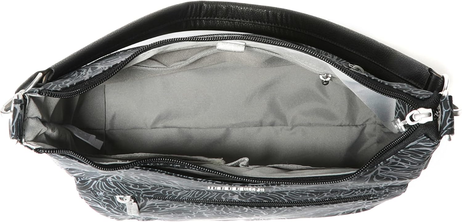 Baggallini Modern Pocket Half Moon 11"x10.5" Shoulder Women W/Replaceable Straps Converts to Crossbody Bag - Image 9