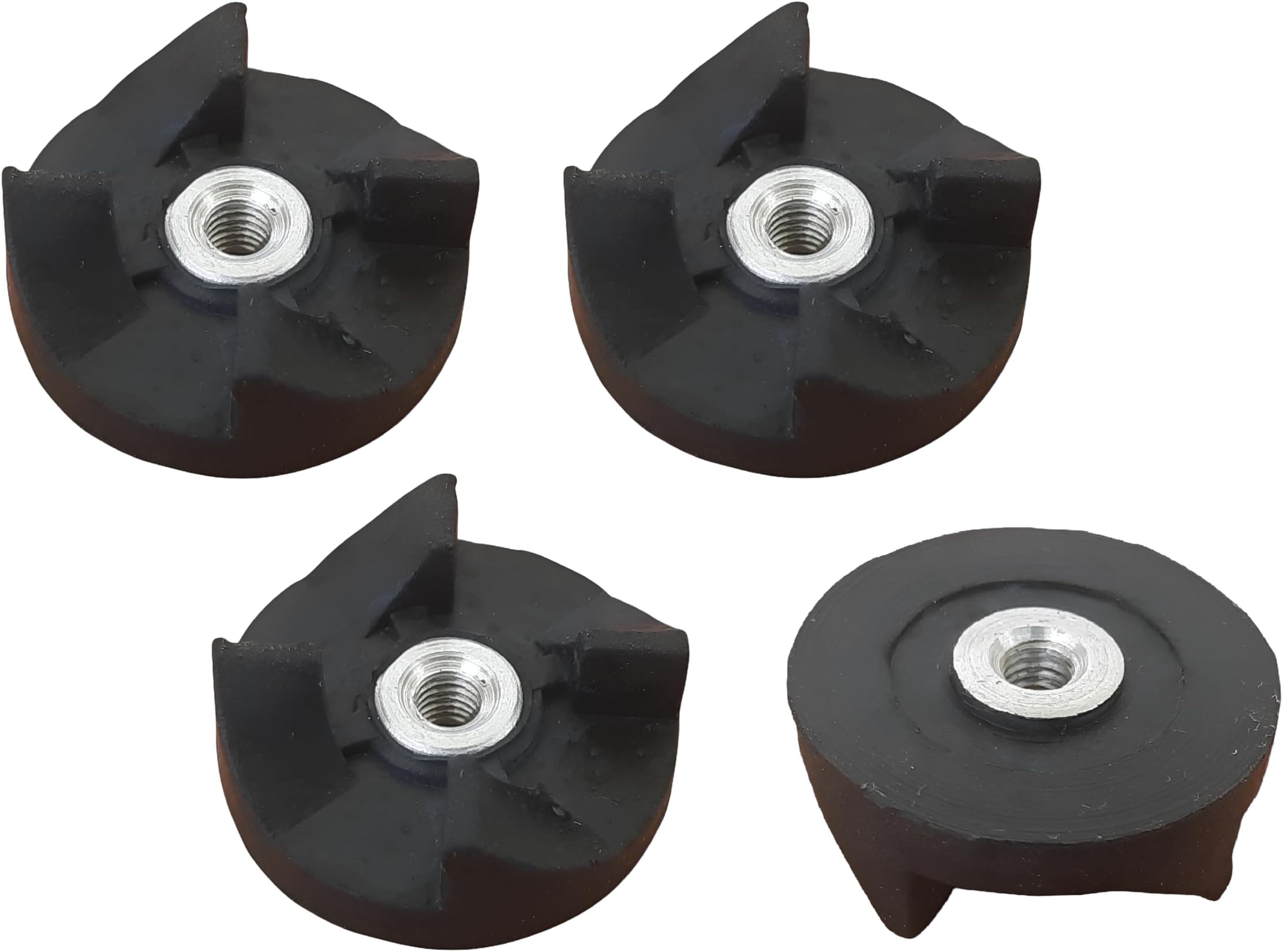 AJS spares- "WONDER CHEF Nutri blender" Coupler gear replacement | Blender Replacement Parts (4Units, Grey) Rubber