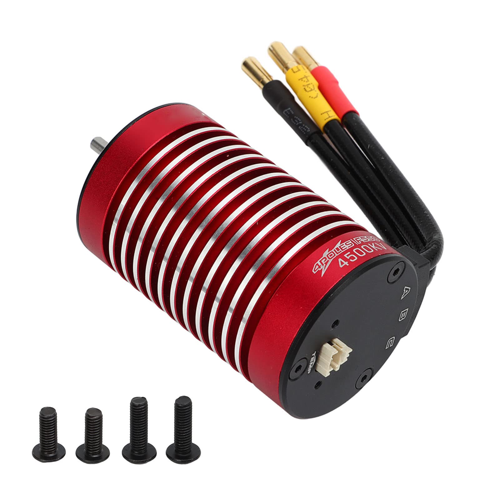 Motor RC 4500kv Equipo de potencia de motor sin escobillas sin sensores para automóviles sin escobillas 1/10