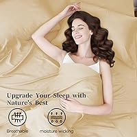 Vista 63 de HENGWEITEXT 18 Inch Cal King Sheets Deep Pocket,4 Piece Sheet Set Breathable and Cooling,Microfiber Sheet Set Deep Pocket,Wrinkle Free Shrinkage &