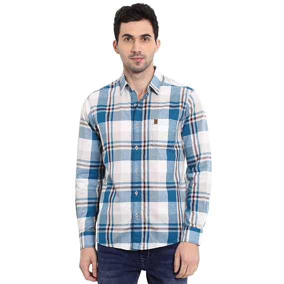 Checkered Slim fit Casual Shirt 