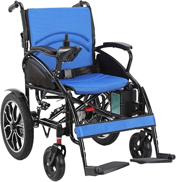 Klano KL10 - All Terrain Foldable Electric Wheelchairs for Adults - Heavy Duty - Powerful 500W Motor Motorized Power Wheelchairs - Supports up to 300 lbs - Weight 70 lbs Model4