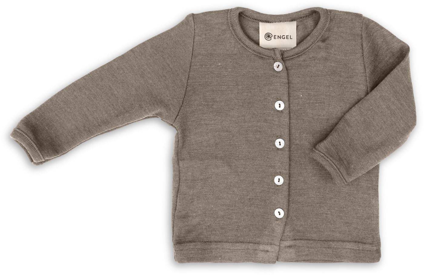 Engel Natur Baby Cardigan aus Wolle-Seide