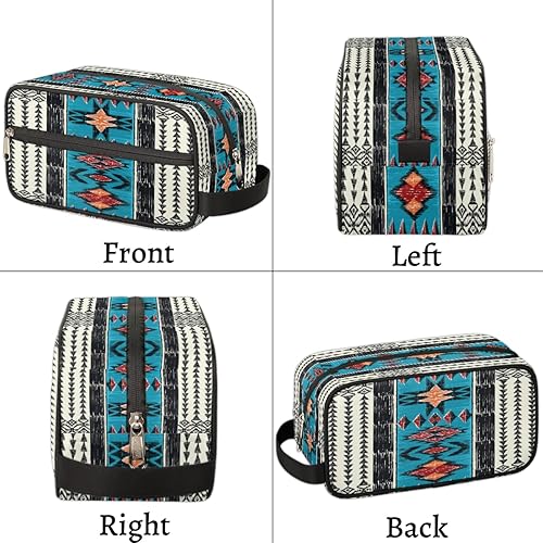 Miniatura 6 de Pardick Neceser de viaje para mujeres y hombres, ligera, organizador de maquillaje, bolsa de afeitado impermeable, kit de Dopp con gran capacidad