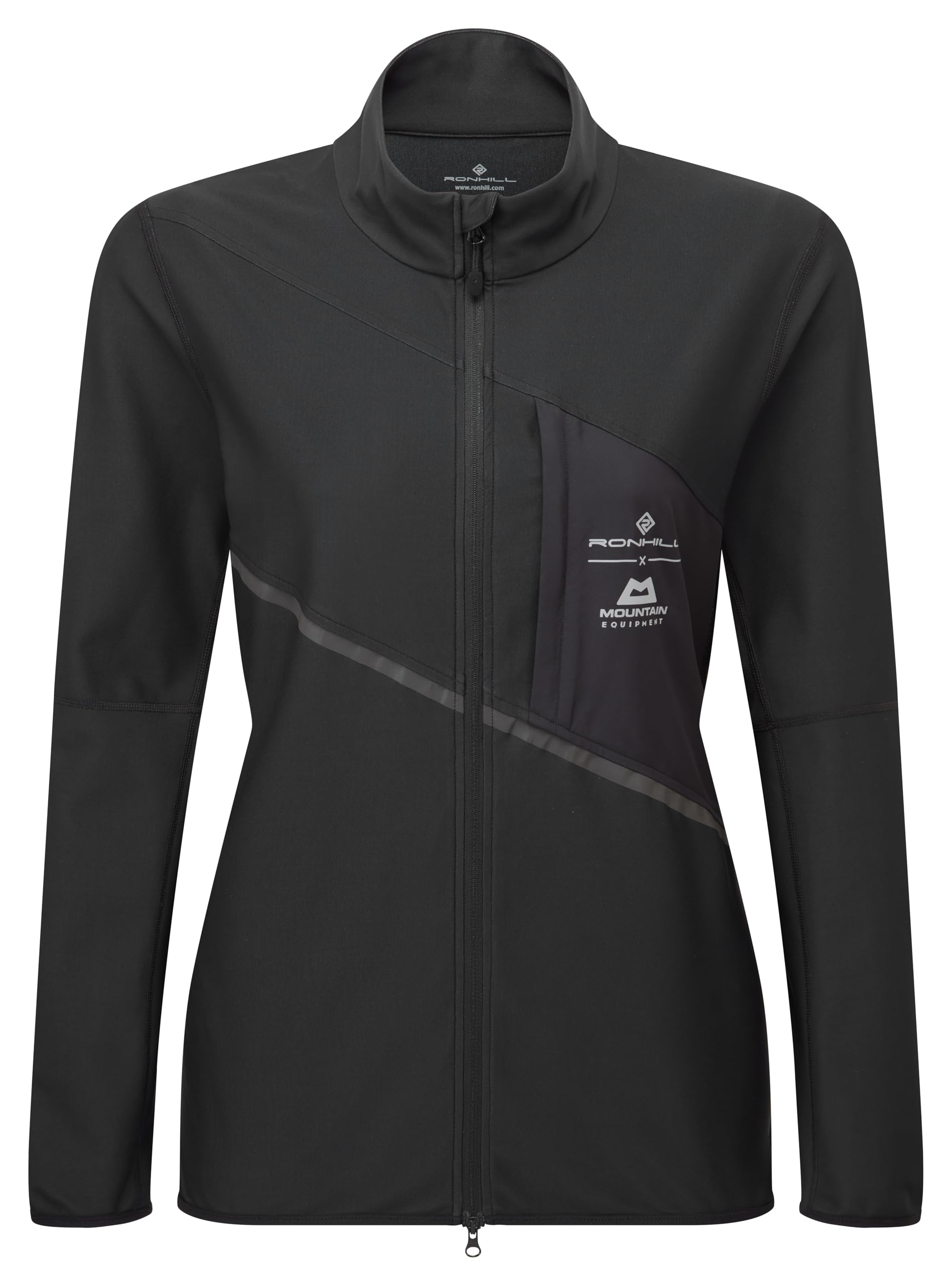Ronhill Running Wmn's Tech Gore-Tex Windstopper - Chaqueta cortavientos, color negro, talla 8