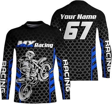 PIONAMZIOZ Custom Motocross Jersey Men Women Kid Upf30+ MX Racing