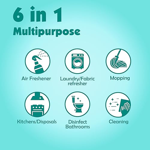 Miniatura 2 de Limpiador enzimático naturalmente preformado, solución enzimática, limpiador multiusos, aditivo para ropa y más, concentrado, aroma original, 16