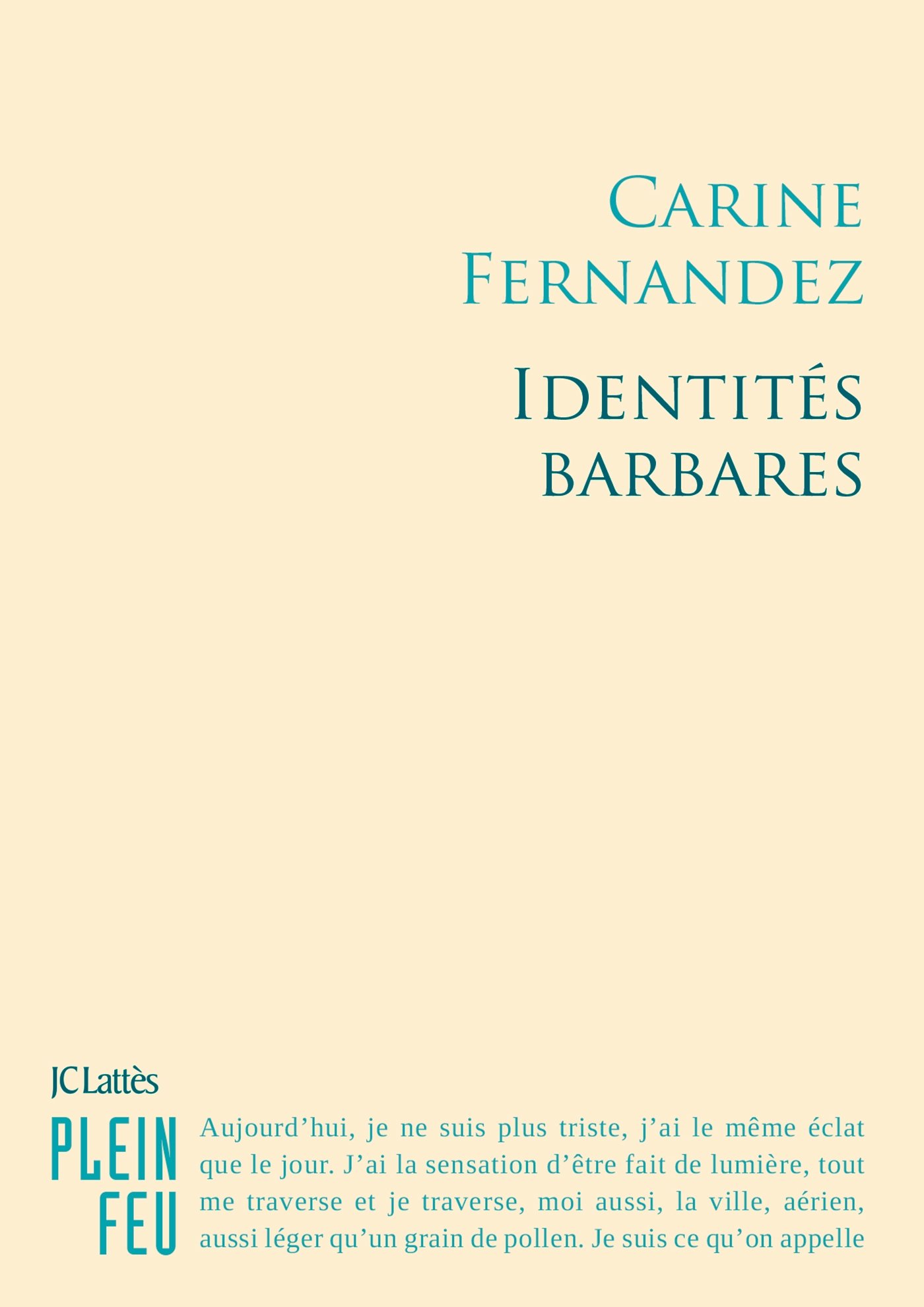 Identités barbares (French Edition)
