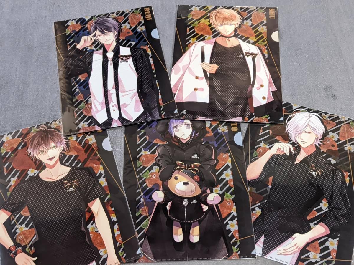 Amazon.co.jp: rb46 クリアファイル DIABOLIK LOVERS ストロベリィ 