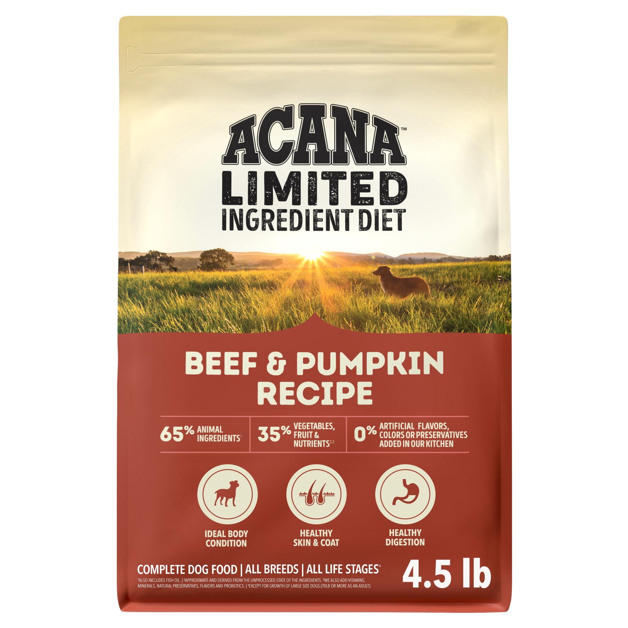 ACANA Singles Beef & Pumpkin