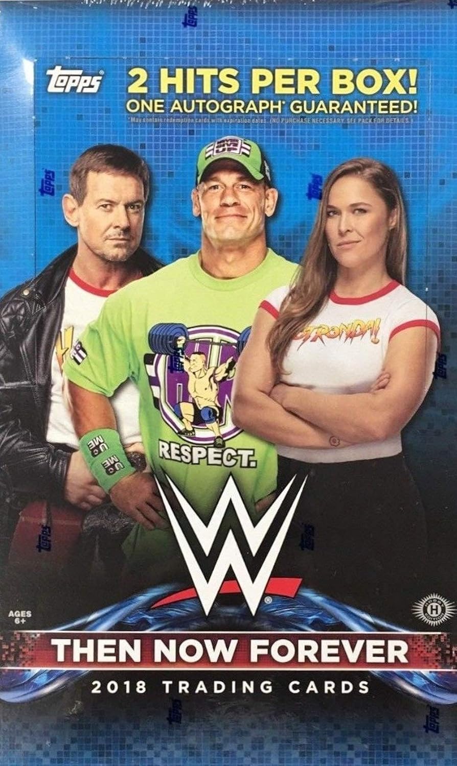 Topps 2018 WWE Then Now Forever - Hobby Box
