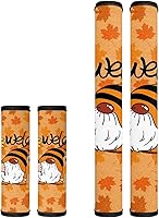 Vista 10 de Juego de 4 fundas protectoras de repuesto para manija de puerta de refrigerador con temática de té de la tarde para microondas, horno, refrigerador