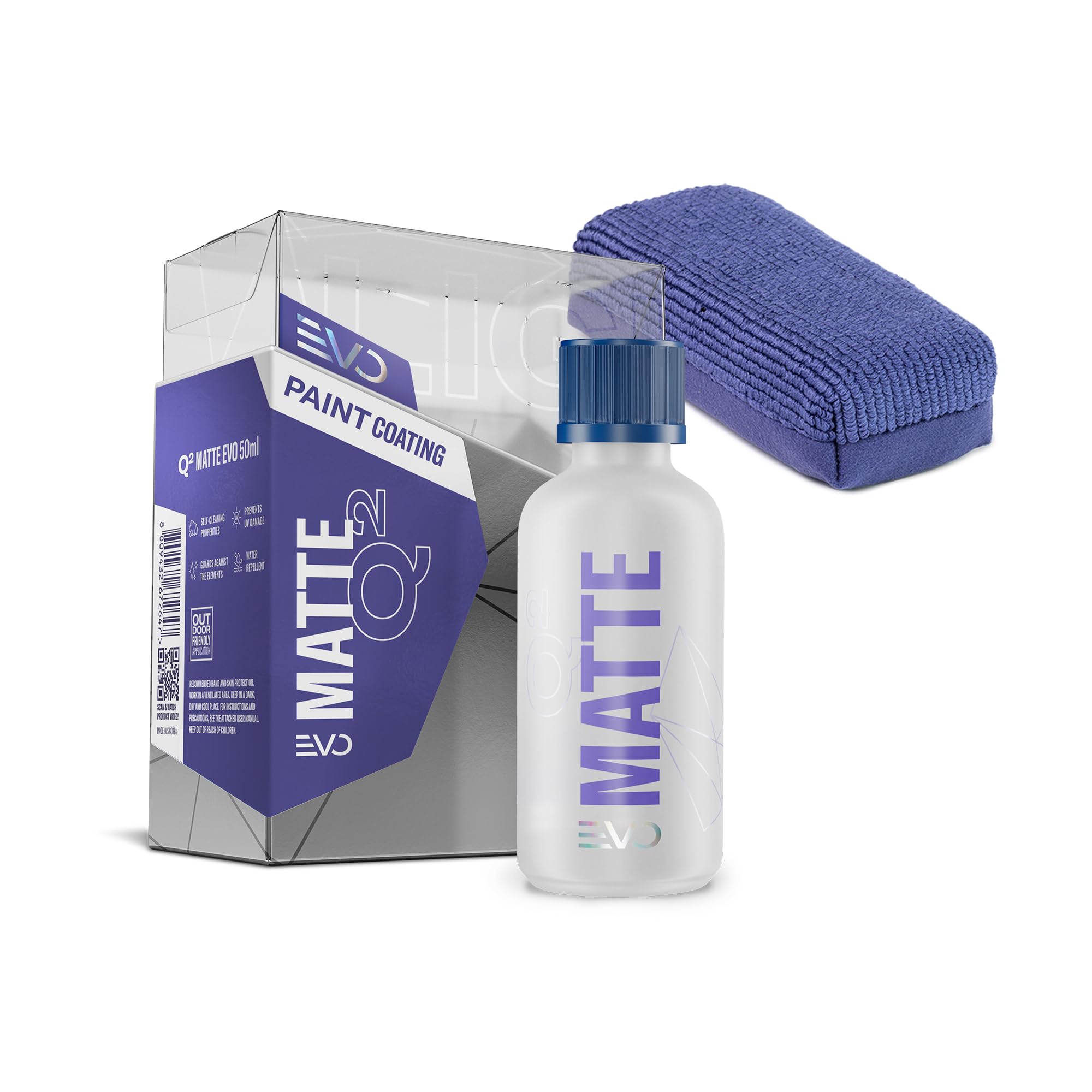 Gyeon Matte Evo Ceramico Silicio Vernice opaca Wrap Ppf Vinile Idrofobia Protecicon fino a 24 mesi 50 ml