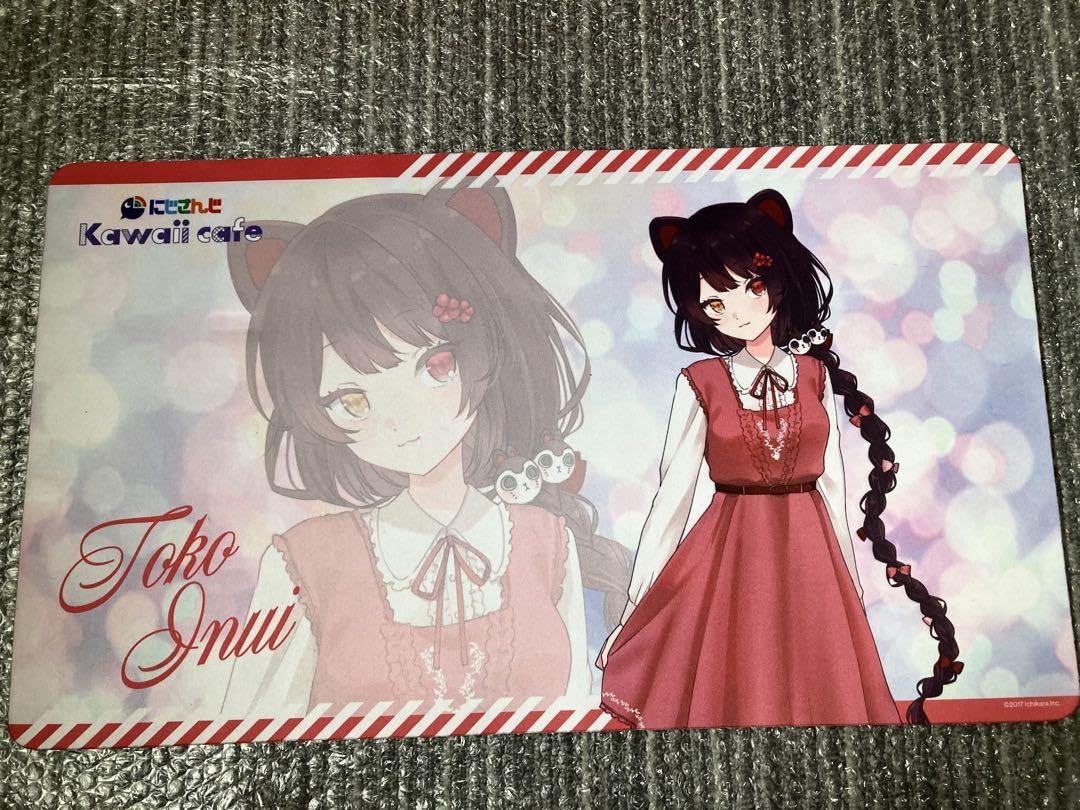 Amazon.co.jp: 戌亥とこ Kawaii cafe プレイマット ラバーマット 