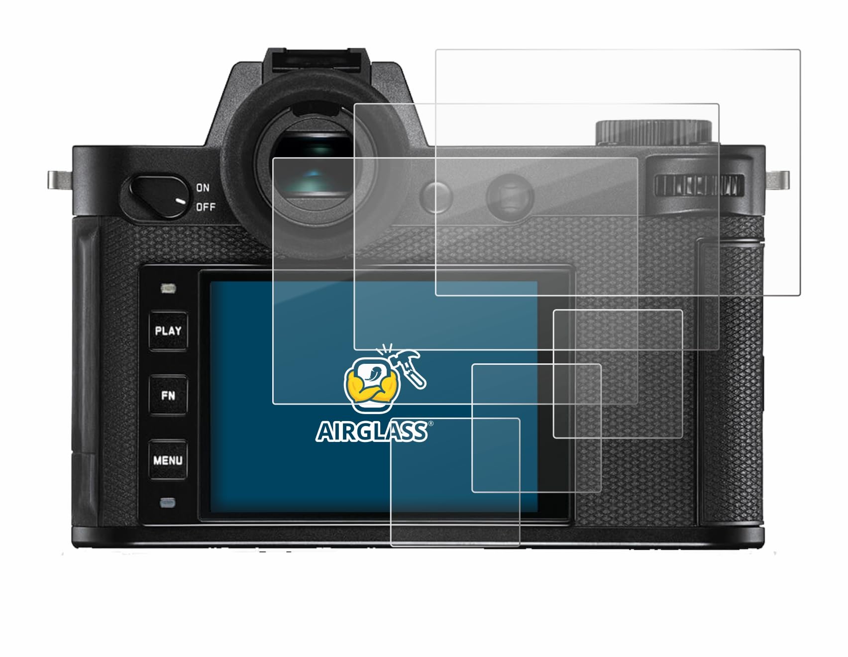 Cámara Sin Espejo Protector Pantalla Leica SL2 4 Unidades - Vidrio Templado 9H Antiarañazos Vidrio Templado 9h