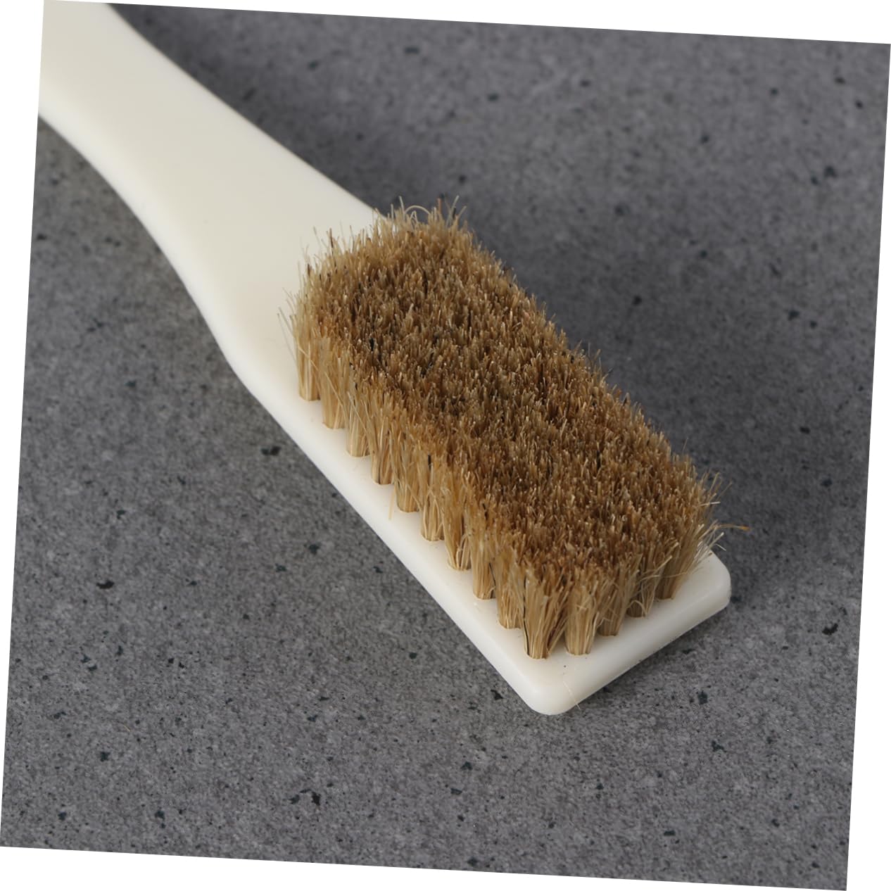 SOLUSTRE Cleaning Brush Bristle Brush for Cleaning Soft Bristles Smooth Handle for Easy Use