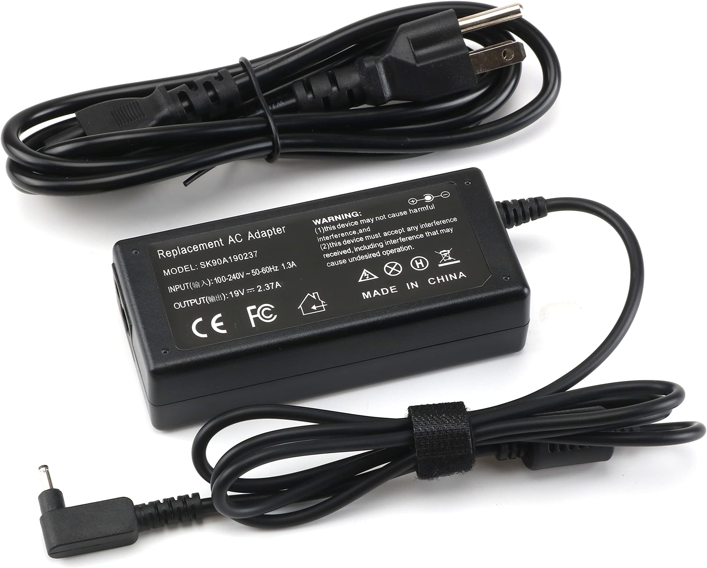 19V 2.37A 45W Charger Compatible for Acer Chromebook - Compatible for Acer Aspire 5 1 Laptop A515-46 A515-43 A515-56 A515-43-R19L A515-54 A515-54G A515-55 A517-52 A515-44 Power Supply Cord