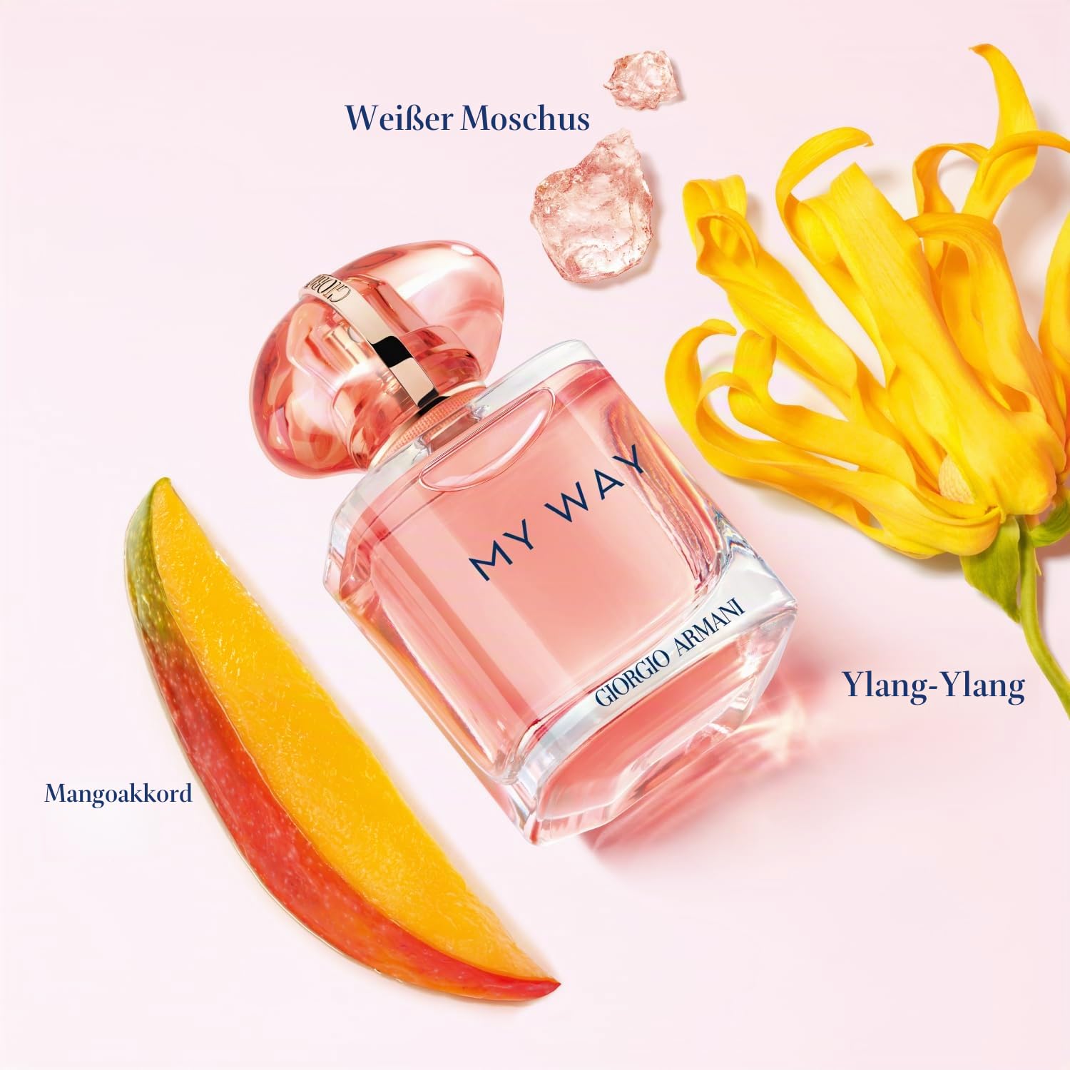 GIORGIO ARMANI My Way Ylang Eau De Parfum für Damen und Herren, ideal für einen langanhaltenden Duft, mit 30 ml