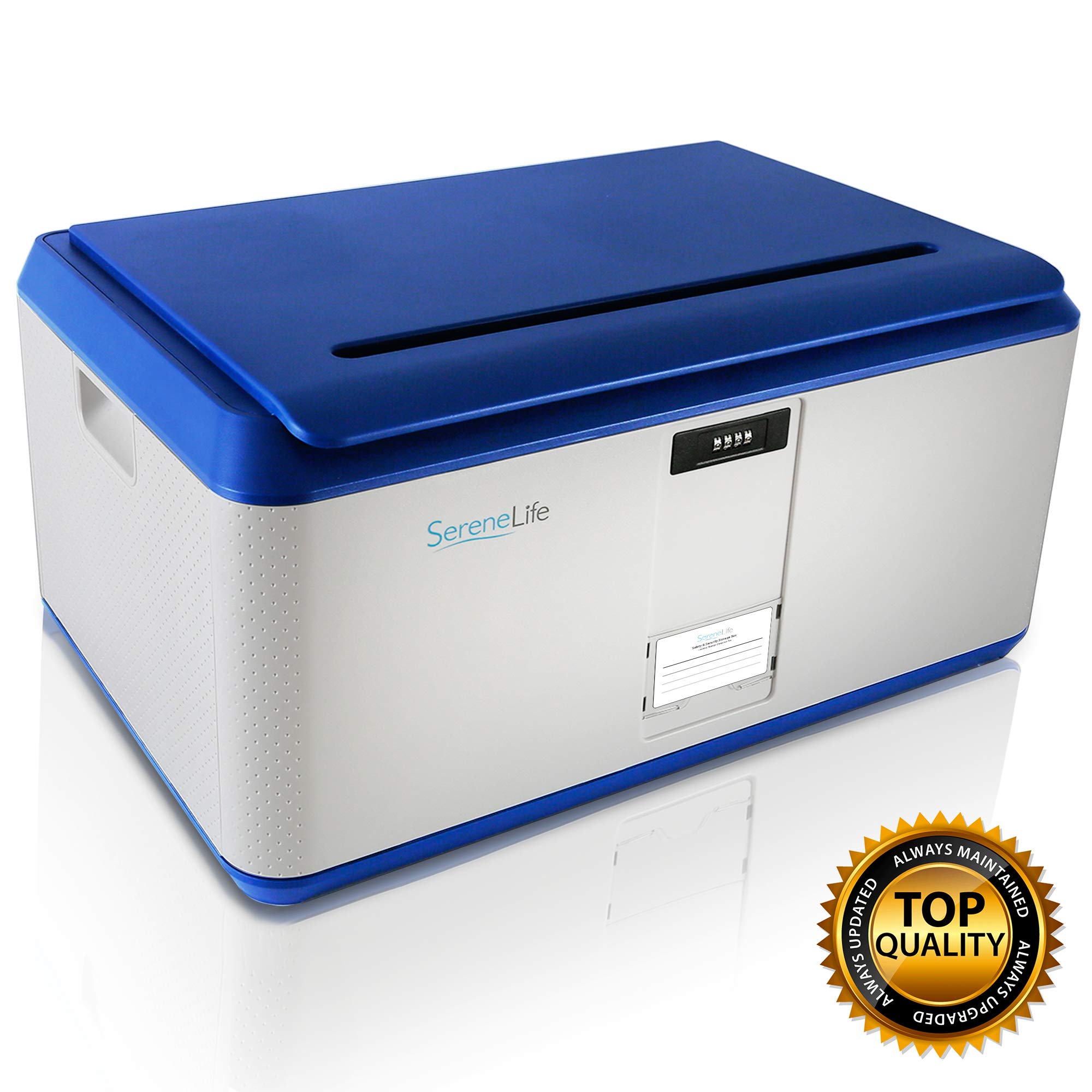 Buy SereneLife Locking Storage Container Bin 21 Gallon Large Capacity