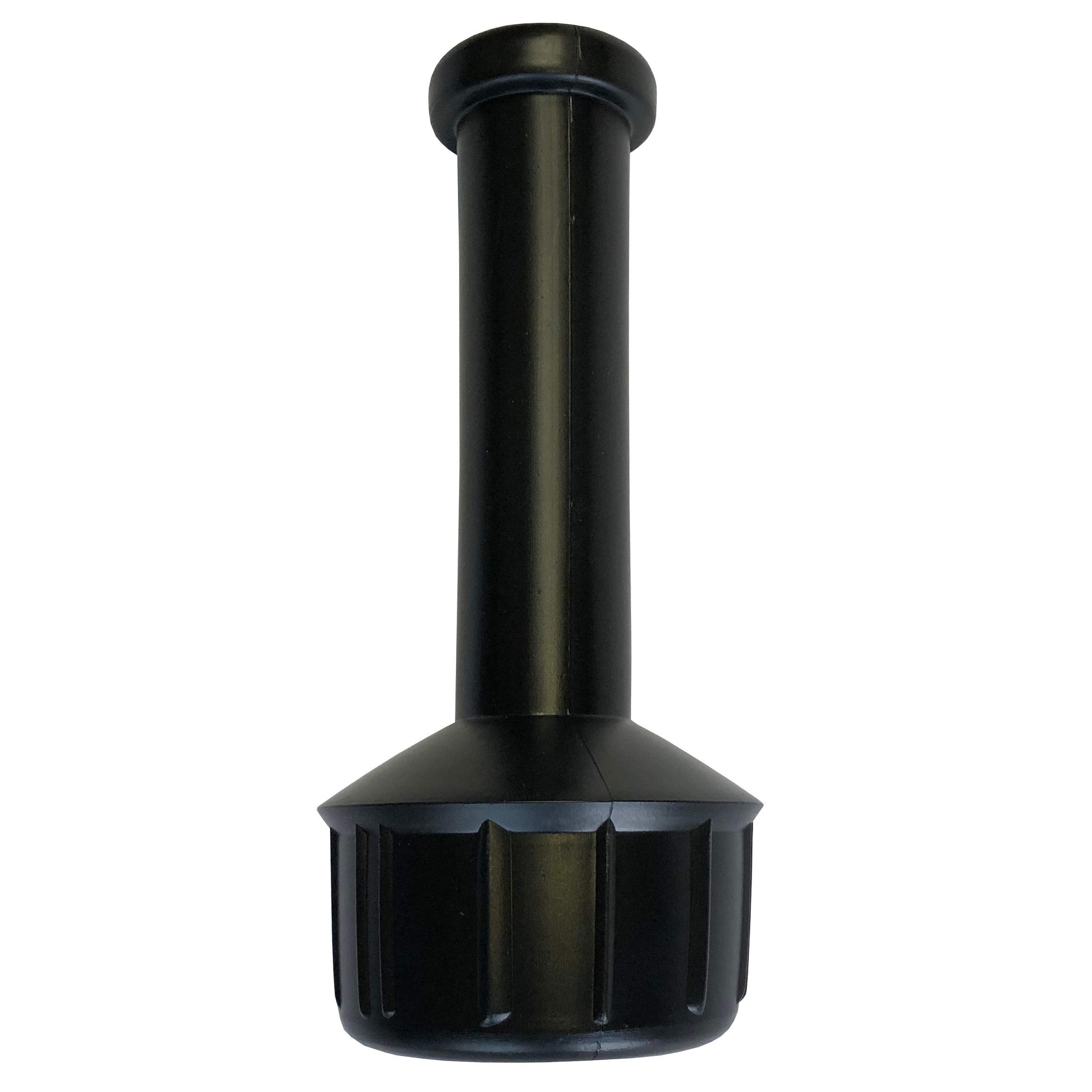 Pack of America Stretch Wrap Dispenser, Hand Saver (1 Pack) for 3-Inch Core Plastic Wraps | Black Plastic Handle | Moving Packaging Supplies | Hand Held Dispenser for Bundling and Wrapping