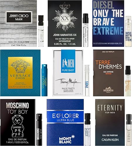 Sampler para hombre (9 viales)