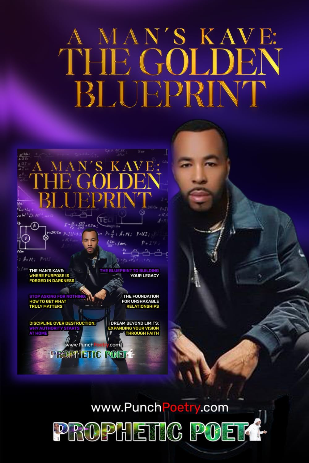 A Man's Kave - The Golden Blueprint      Paperback – May 19, 2025