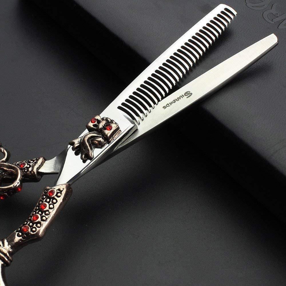 Sharonds - Tijeras de peluquería profesional de 6 pulgadas (6 pulgadas), tijeras de peluquería japonesas