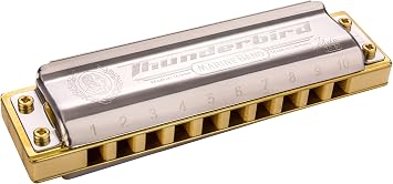 Hohner Marine Band Thunderbird Harmonica Eb Major Low Octave - M201114X