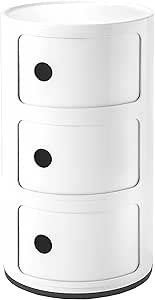 Kartell Componibili Drawer, Pack of 1, White