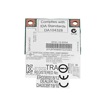 WiFi Card Network Atheros AR9462 AR5B22 Mini PCI-E 802.11N WiFi WLAN Card Wireless Card Bluetooth 4.0 2.4 & 5Ghz