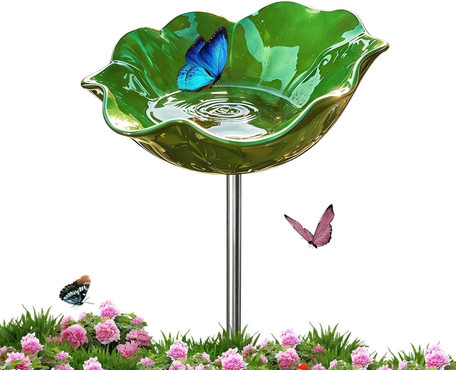 Bee Watering Station for Garden | Weather-Resistant Feeding Cup | Bee Feeder Cups,for Outside Backyard Patio Deck Birds Hummingbird Drinking