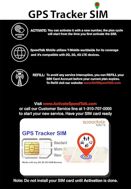 Speedtalk Mobile Gps Tracker Triple Cut Sim Card Starter Kit No Contract Standard Micro Nano For 2g 3g 4g Devices Amazon In Electronics Speedtalk 2g Coverage Map