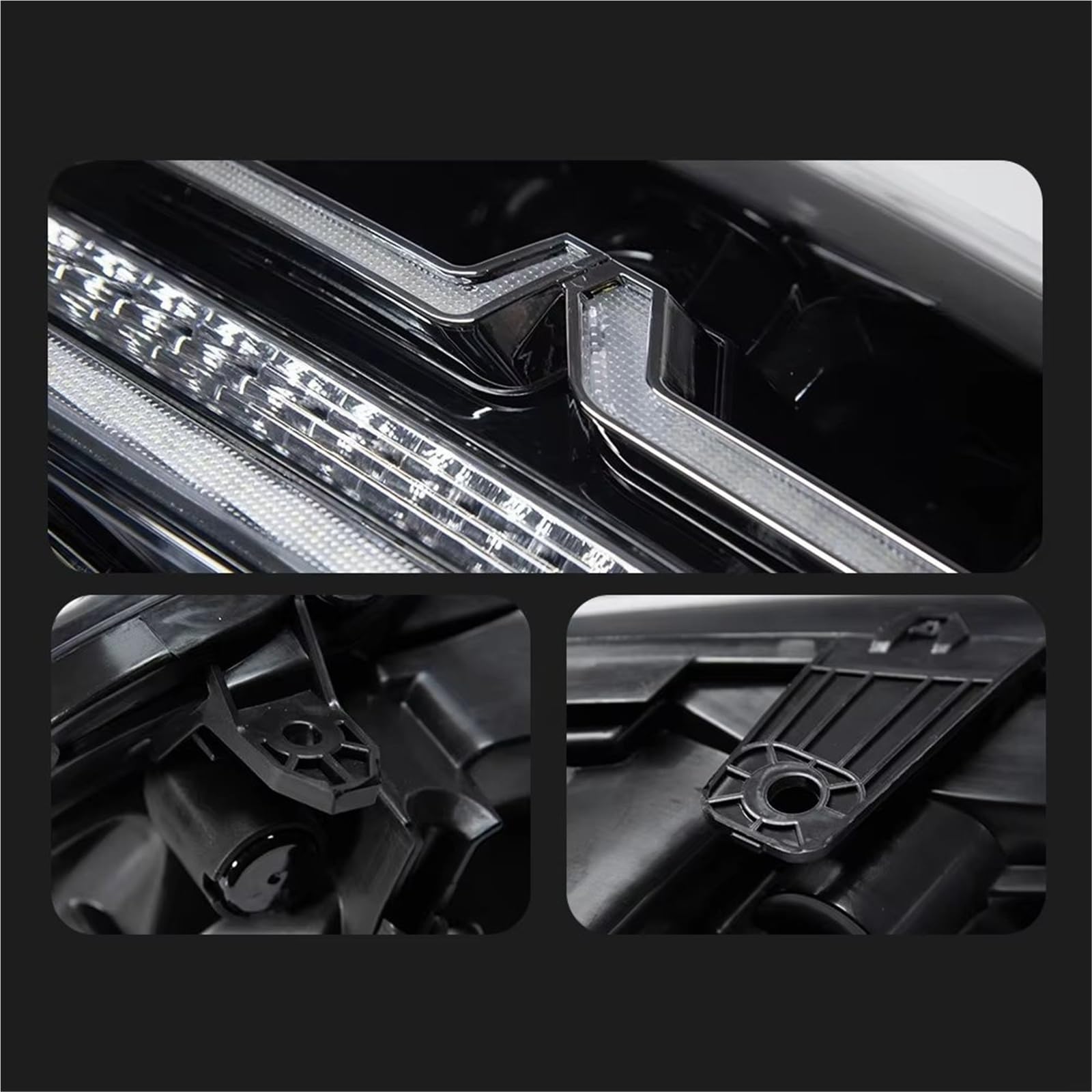 Fari Anteriori Fari Car Styling Faro LED Amarok Faro DRL Segnale Lente Proiettore Per Amarok 2010-2022 DRL Lampada(RHD)