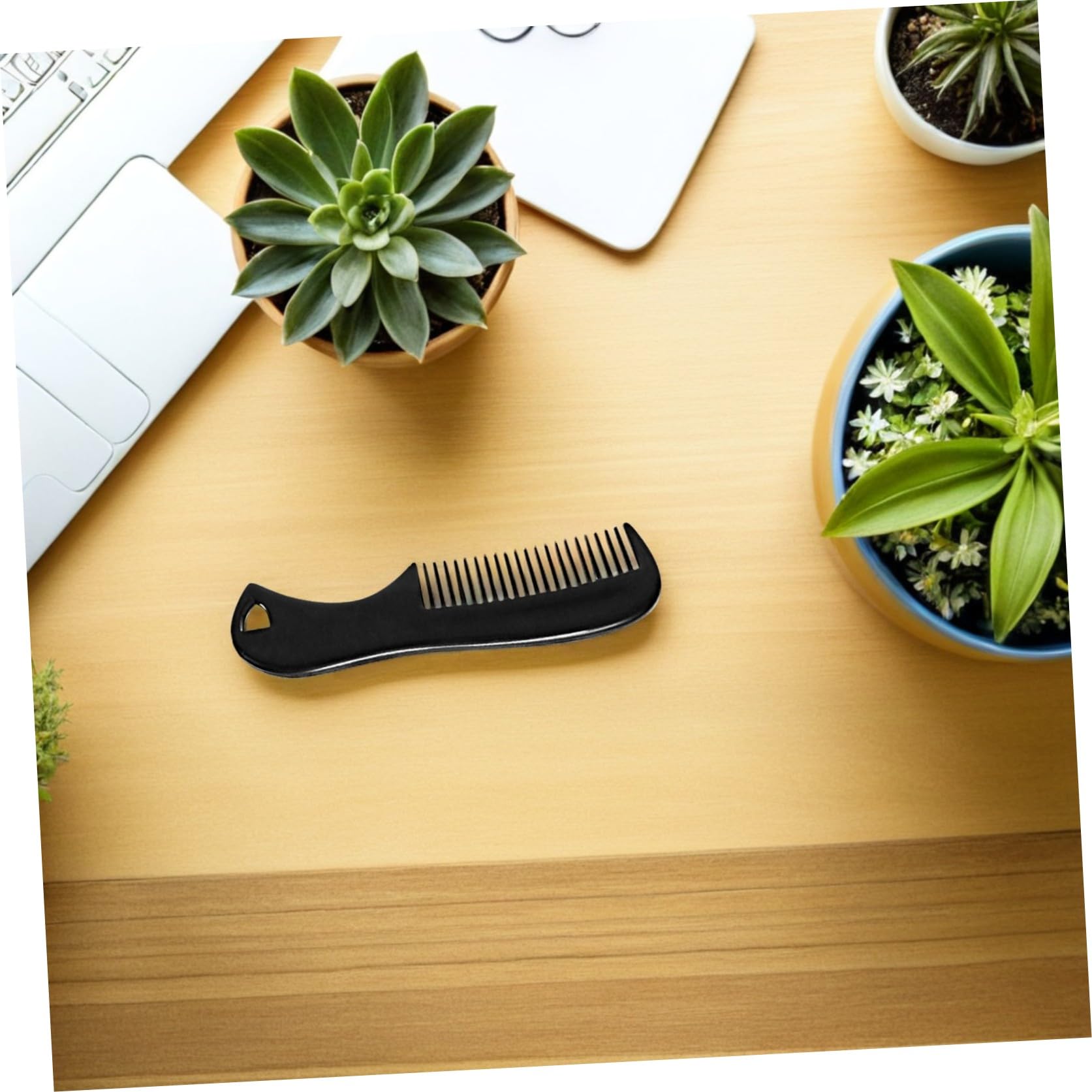FRCOLOR 5 Juegos De Peines Para Barba Para Hombre Peine Para El Cuidado De La Barba Accesorio De Viaje 10 Unidades X 5
