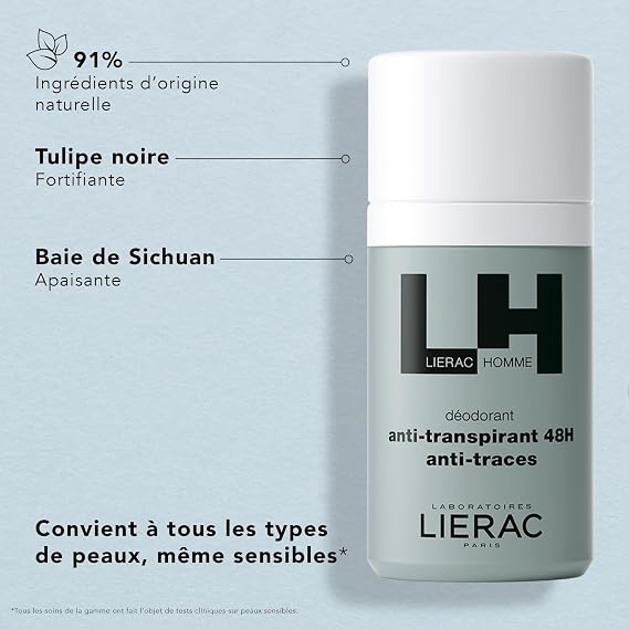 Lierac Homme Deodorant for Men