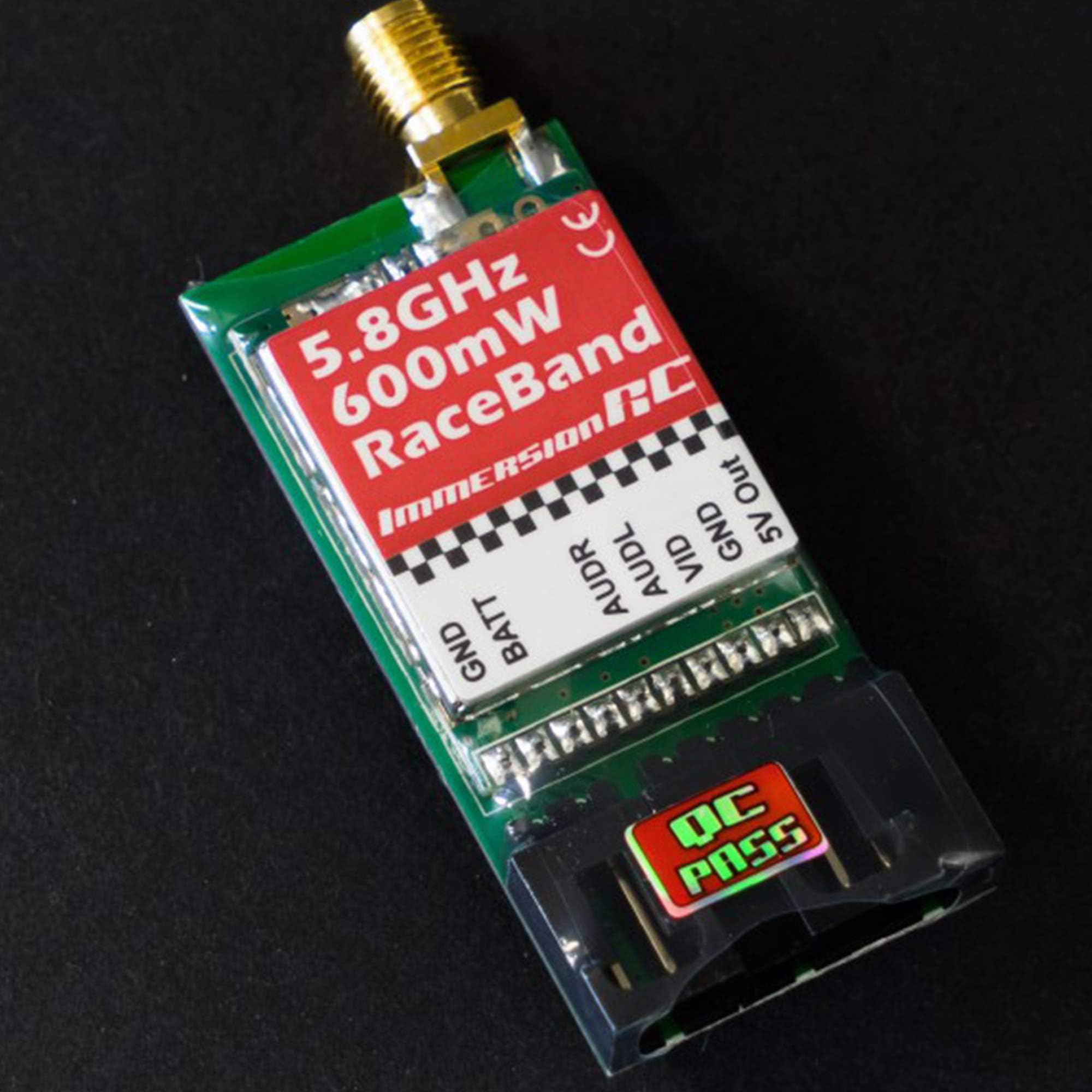 ImmersionRC RaceBand 600mW, 5.8GHz, 15-Channel A/V Transmitter, IRLTX5G8600RB